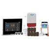 ITALIAN ALARM Allarme Casa Senza Fili, Antifurto Wireless con Sirena Esterna, Sistema Allarme Smart WiFi con App, Supporta SIM 4G, Compatibile Alexa. Già Configurato e Assistenza Italia