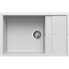 Elleci Lavello Elleci Incasso 1 vasca 78x50 Unico 310 Granitek Bianco LGU31068