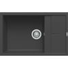Elleci Lavello Elleci Incasso 1 vasca 78x50 Unico 310 Granitek Antracite LGU31059