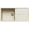 Elleci Lavello Elleci Incasso 1 vasca 100x50 Unico 480 Granitek Bianco Antico LGU48062