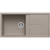 Elleci Lavello Elleci Incasso 1 vasca 100x50 Unico 480 Granitek Grigio Tortora LGU48043