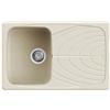Elleci Lavello Elleci Incasso 1 vasca 79x50 Master 300 Granitek Bianco Antico LGM30062