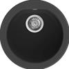 Elleci Lavello Tondo nero 45cm in granitek | Elleci Fox ROUND - LGFROU40