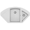 Elleci Lavello Elleci da incasso Easy CORNER Granitek Bianco LGYCOR68