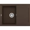 Elleci Lavello Elleci Incasso 1 vasca 68x50 Easy 135 Granitek Espresso Marrone LGY13578