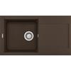 Elleci Lavello Elleci Incasso 1 vasca 78x43,5 Easy 290 Granitek Espresso Marrone LGY29078