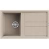 Elleci Lavello cucina avena 86x51 cm 1 vasca da incasso in Granitek | Elleci Best 400 LGB40051