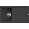 Elleci Lavello cucina antracite 86x51 cm 1 vasca da incasso in Granitek | Elleci Best 400 LGB40059
