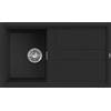 Elleci Lavello cucina nero 1 vasca 86x51cm | Elleci Best 400 Keratek Plus LKB40086