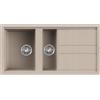 Elleci Lavello cucina avena 1000 x 510 1 vasca e mezza da incasso in Granitek | Elleci Best 475 LGB47551
