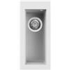Elleci Lavello Elleci Incasso 1 vasca 23x50 Quadra 50 Keratek Plus Bianco White Assoluto LKQ05096