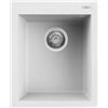 Elleci Lavello Elleci Incasso 1 vasca 41x50 Quadra 100 Keratek Plus Bianco White Assoluto LKQ10096