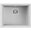 Elleci Lavello Elleci Incasso 1 vasca 56x43,8 Karisma 105 Sottotop Granitek Bianco LGK10568BSO