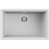 Elleci Lavello Elleci Incasso 1 vasca 69x43,8 Karisma 120 Sottotop Granitek Bianco LGK12068BSO