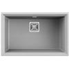 Elleci Lavello Elleci Incasso 1 vasca 69x43,8 Karisma 120 Sottotop Granitek Nuvola LMK12079BSO