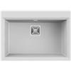 Elleci Lavello Elleci Incasso 1 vasca 70x50 Karisma 120 Granitek Bianco LGK12068
