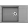 Elleci Easy 310 | Lavello granitek 1 vasca 78x50 grigio cemento - LGY31048