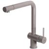 Elleci Rubinetto Miscelatore Cucina Elleci Stream Granitek Grigio Tortora MGKSTR43