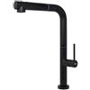Elleci Rubinetto Miscelatore Cucina Elleci Flux Keratek Plus Black Matt MOKFLUBK