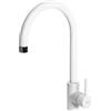 Elleci Rubinetto Miscelatore Cucina Elleci Cloud Keratek Plus White Bianco Assoluto MKKCLO96