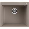 Elleci Lavello Elleci Incasso 1 vasca 57x50 Quadra 105 Keratek Dove LKQ10589