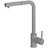 Elleci Rubinetto Miscelatore Cucina Elleci Trail Plus Granitek Grigio Cemento MGKTRP48