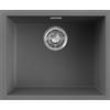 Elleci Lavello Elleci Incasso 1 vasca 55,6x45,6 Zen 105 Keratek Plus Grigio Dark Grey LKZ10599