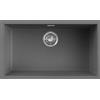Elleci Lavello Elleci Incasso 1 vasca 75,6x45,6 Zen 130 Keratek Plus Grigio Dark Grey LKZ13099