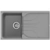 Elleci Lavello Elleci Incasso 1 vasca 86x50 Ego 400 Granitek Grigio Cemento LGE40048