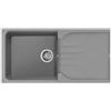 Elleci Lavello Elleci Incasso 1 vasca 100x50 Ego 480 Granitek Grigio Cemento LGE48048