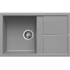 Elleci Lavello Elleci Incasso 1 vasca 79x50 Unico 300 Granitek Grigio Cemento LGU30048