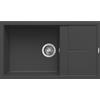 Elleci Lavello Elleci Incasso 1 vasca 86x50 Unico 410 Granitek Antracite LGU41059
