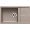 Elleci Lavello Elleci Incasso 1 vasca 86x50 Unico 410 Granitek Grigio Tortora LGU41043