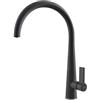 Elleci Rubinetto Miscelatore Cucina Elleci Athena Granitek Nero Full Black MGKATH40