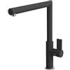 Elleci Rubinetto Miscelatore Cucina Elleci Ares Granitek Nero Full Black MGKARE40