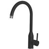 Elleci Rubinetto Miscelatore Cucina Elleci Adige Keratek Plus Nero Black Assoluto MKKADI86