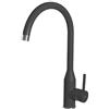 Elleci Rubinetto Miscelatore Cucina Elleci Adige Granitek Nero Full Black MGKADI40