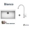 Elleci Offerta Lavello Elleci Quadra 130 Bianco + Miscelatore Elleci Bianco Incluso