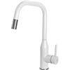 Elleci Rubinetto Miscelatore Cucina Elleci Dora Plus Keratek Plus Bianco Assoluto MKKDRP96