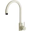 Elleci Rubinetto Miscelatore Cucina Elleci Cloud Granitek Bianco Antico MGKCLO62
