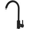 Elleci Rubinetto Miscelatore Cucina Elleci canna alta monocomando nero full black MGKC0140