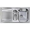 Elleci Lavello Elleci Inox da incasso Vasche a Destra River 475 Antigraffio Inox LIR475ANCDX
