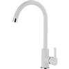 Elleci Rubinetto Miscelatore Cucina Elleci canna alta monocomando Bianco MGKC0168
