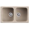Elleci Lavello Elleci Incasso 2 vasche 86x50 Master 450 Granitek Avena LGM45051
