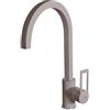 Elleci Rubinetto Miscelatore Cucina Elleci Bridge Granitek Grigio Tortora MGKBRI43