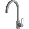 Elleci Rubinetto Miscelatore Cucina Elleci Bridge Granitek Grigio Cemento MGKBRI48