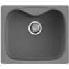 Elleci Fox 200 | Lavello 1 vasca da 58x50 cm grigio - LMF20073