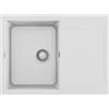 Elleci Lavello Elleci Incasso 1 vasca 68x50 Easy 135 Granitek Bianco LGY13568