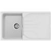 Elleci Lavello Elleci Incasso 1 vasca 86x50 Ego 400 Granitek Bianco LGE40068