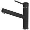 Elleci Rubinetto Miscelatore Cucina Elleci Reno Keratek Plus Nero Assoluto MKKREN86